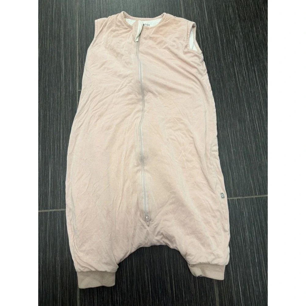 Kyte Baby Sleep Sack 1.0 Tog Size 6-18 Months Pale Pink Walker Sleeveless Bamboo